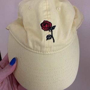 Disney Beauty and the Beast Rose Baseball Cap